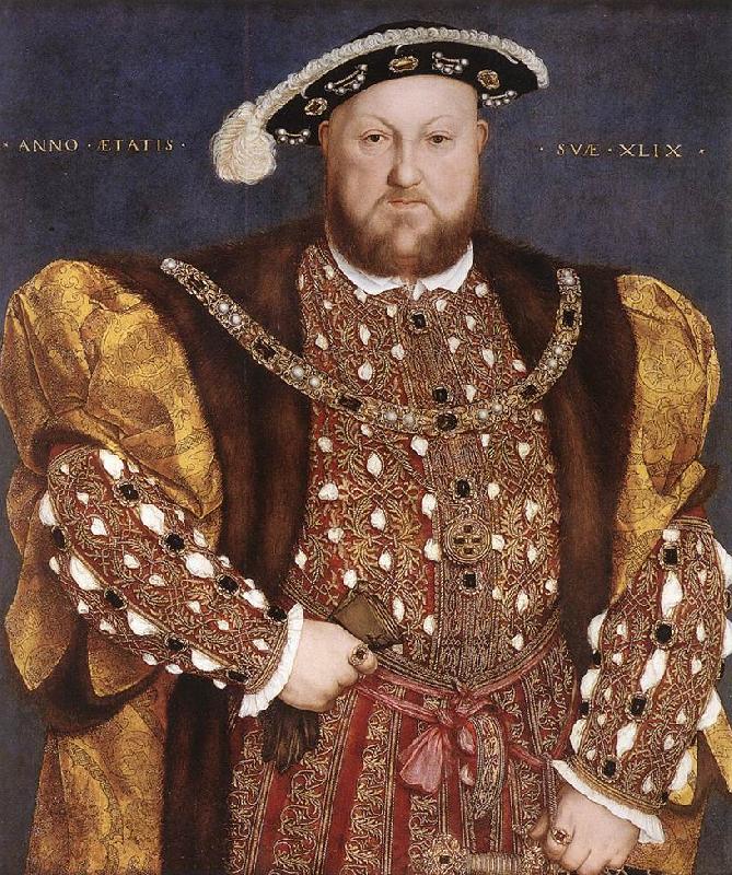 HOLBEIN, Hans the Younger Portrait of Henry VIII dg France oil painting art